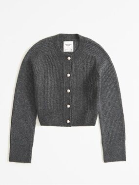 Abercrombie Pearl Button Cardigan